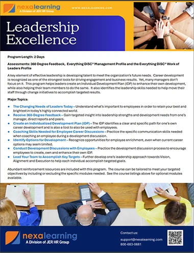 Leadership Excellence Program