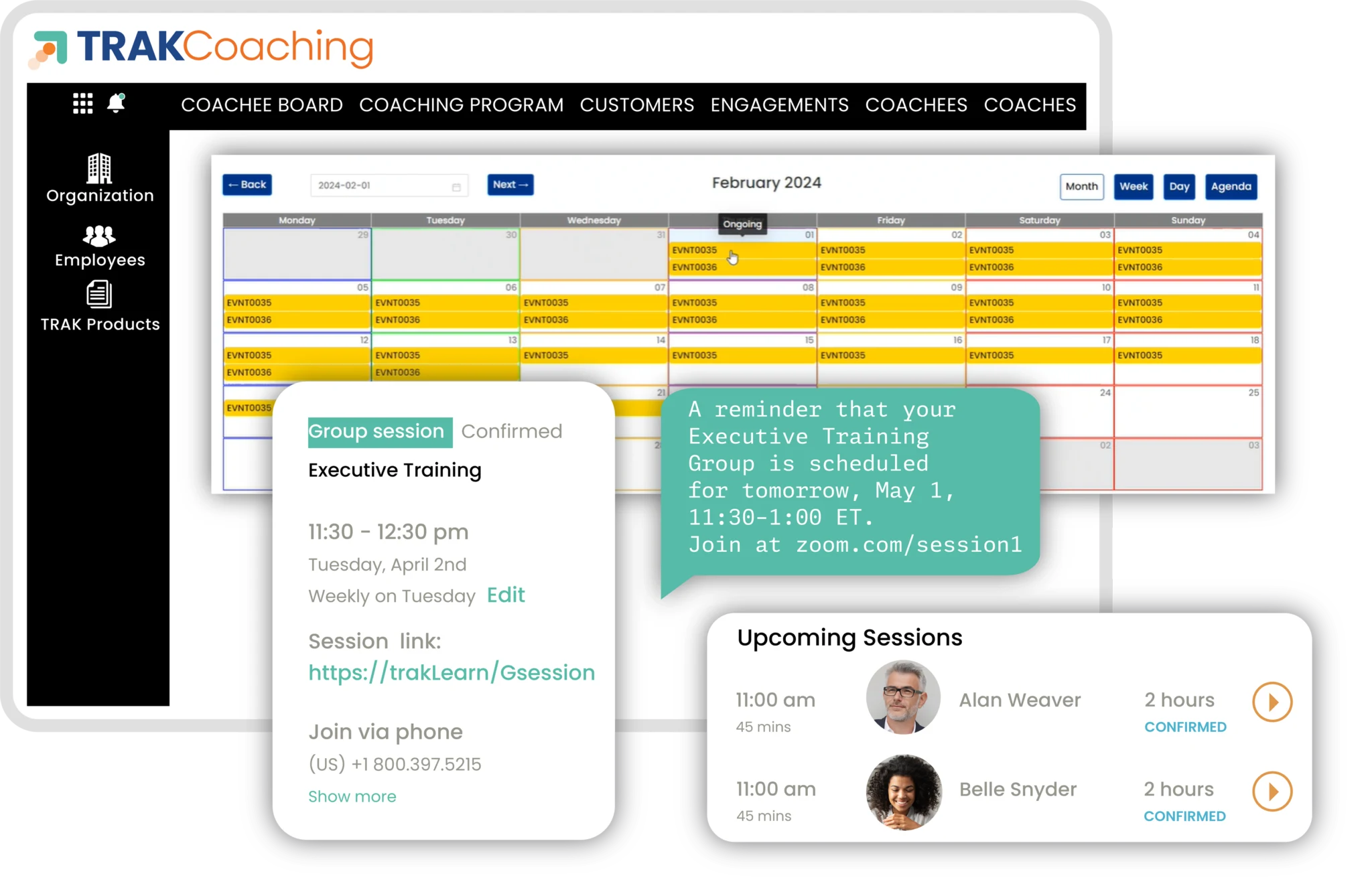 Centralize calendar, scheduling and communications